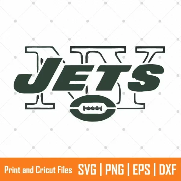 Jets Football Sports SVG