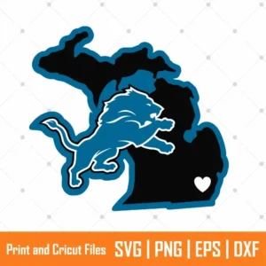 Michigan Lions Sports SVG