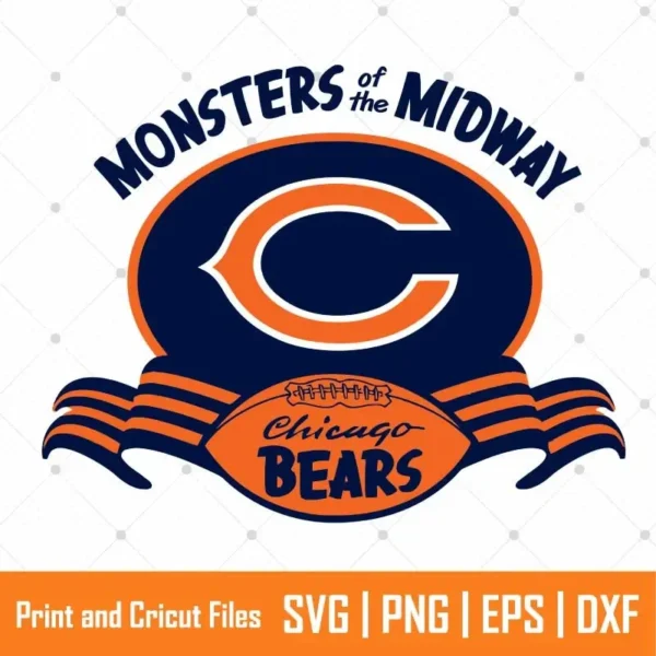 Monsters of the Midway Sports SVG