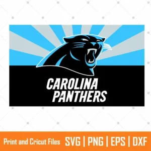 Panthers Flag Sports SVG