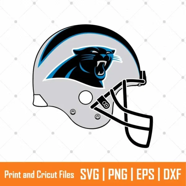 Panthers Helmet Sports SVG