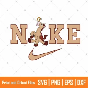 Pixar Horse Cartoon SVG
