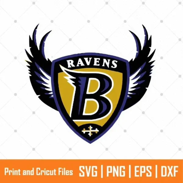 Ravens NFL Sports SVG