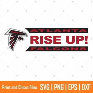 Rise Up Falcons Sports SVG