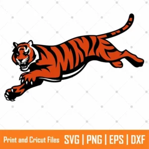 The Bengals Jump Sports SVG