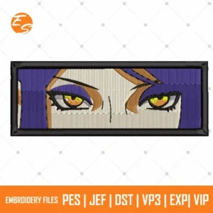 Konan girl free anime embroidery design
