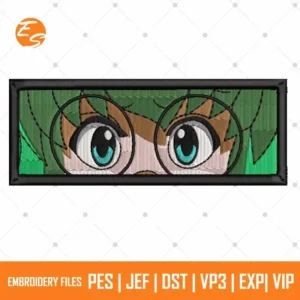 Shanlnark eyes free anime embroidery design