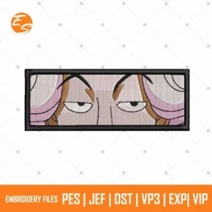 Anime eyes free embroidery design
