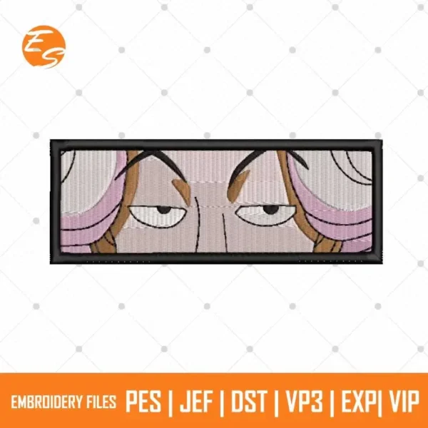 Anime eyes free embroidery design