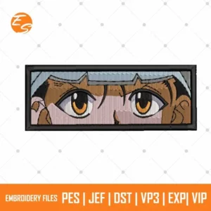 Detective conan anime free embroidery file
