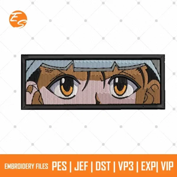 Detective conan anime free embroidery file