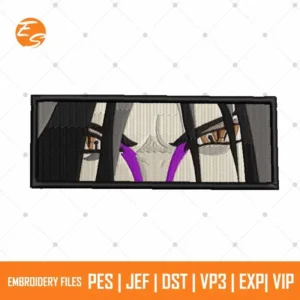 Itachi eyes anime free embroidery file