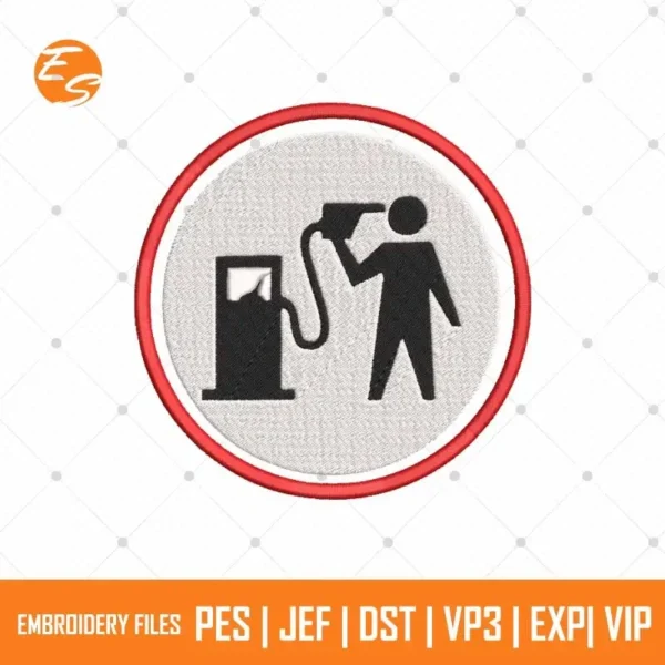 Petrol suicide free embroidery designs