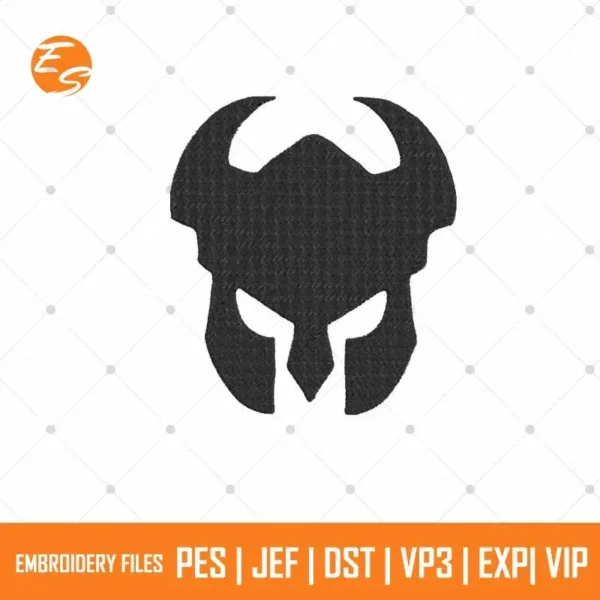 Viking helmet free embroidery designs