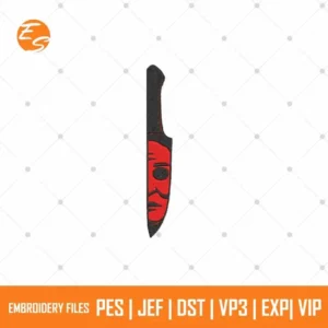Spooky knife free embroidery designs