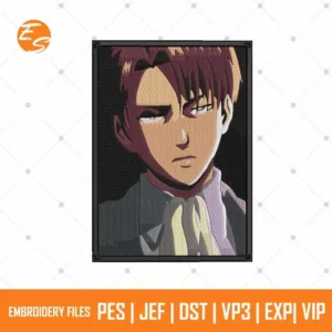 Ackerman anime free embroidery file
