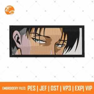 Ackerman eyes anime free embroidery file