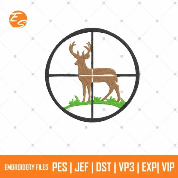 Deer hunting free embroidery designs