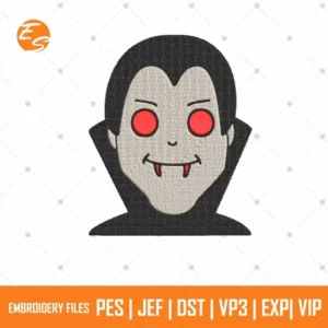 Dracula vampire free embroidery designs