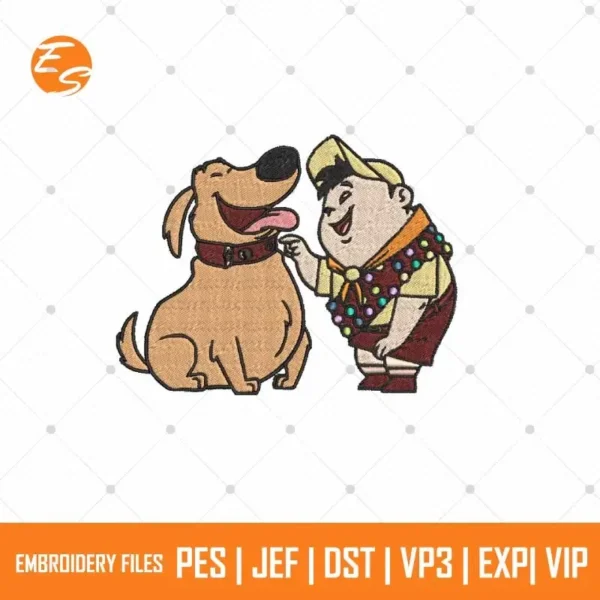 Dug and Russell free embroidery designs