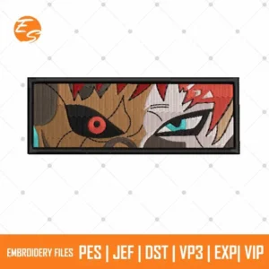 Gaara eyes anime free embroidery file