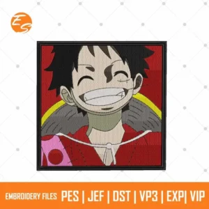 King Pirate anime free embroidery file