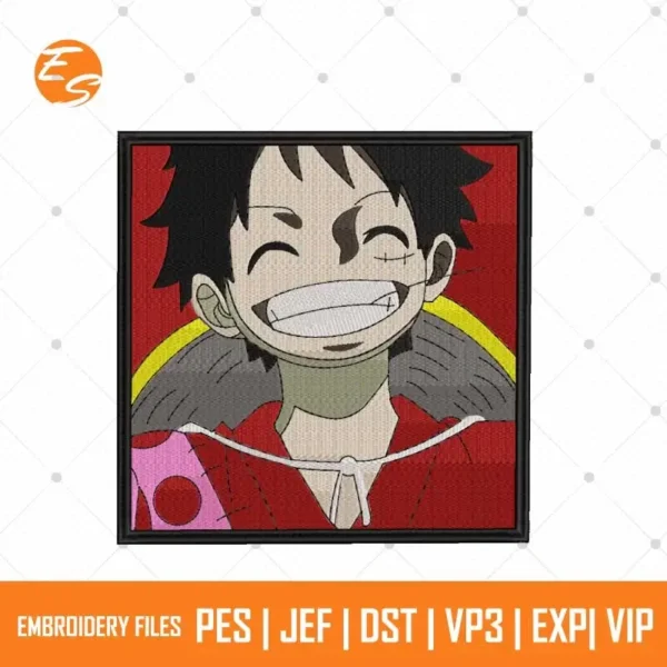 King Pirate anime free embroidery file