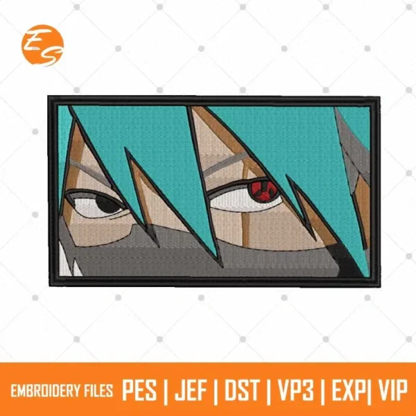 Kurama anime free embroidery file