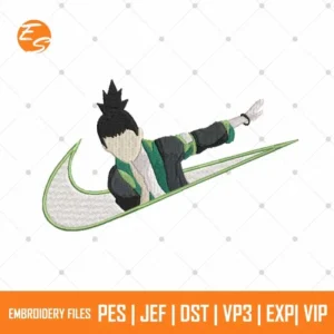 Nike x trunks anime free embroidery file