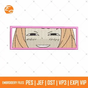 Shiba eyes anime free embroidery file