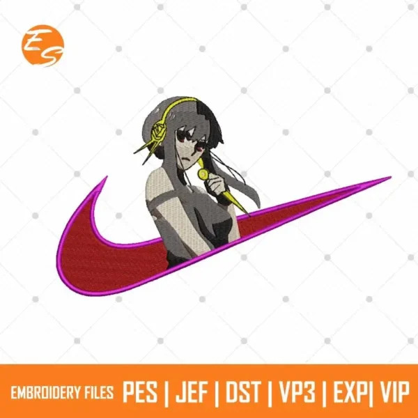 Spy x anime free embroidery file