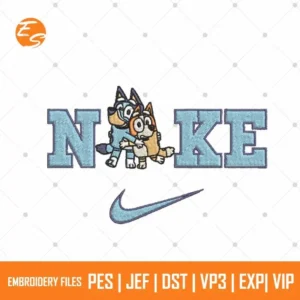 Bluey family free embroidery designs