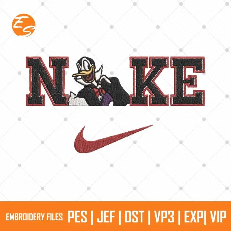 Donald Duck free embroidery design