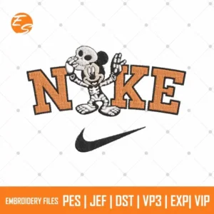 Mickey pumpkin free embroidery design