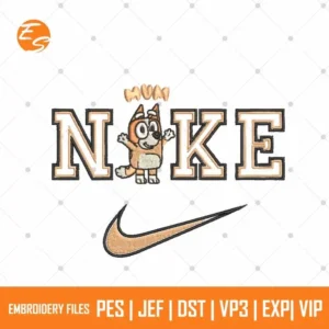 Bluey Mum Heeler free embroidery designs