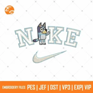 Bluey australian free embroidery designs