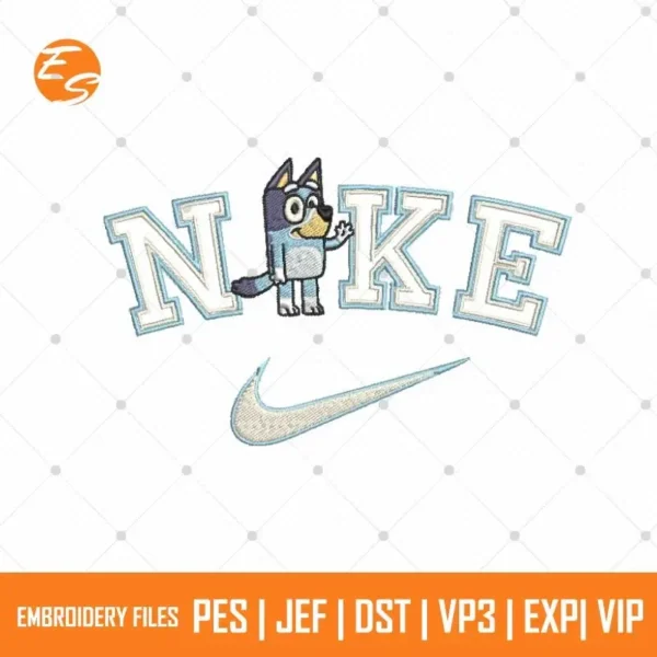 Bluey australian free embroidery designs