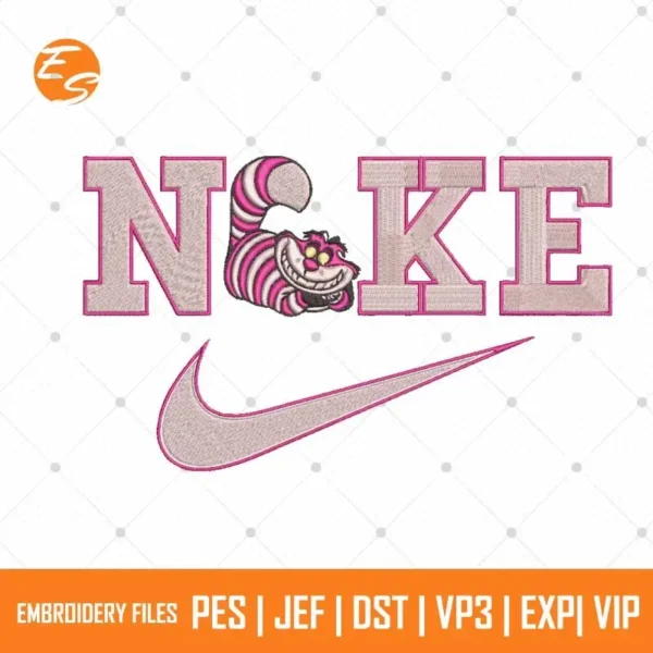 Cheshire cat free embroidery designs