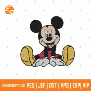 Baby Mickey free embroidery design
