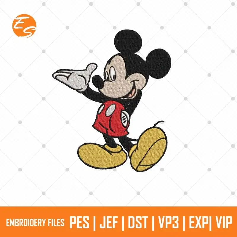Mickey Cartoon free embroidery design