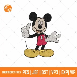 Cool Mickey free embroidery design