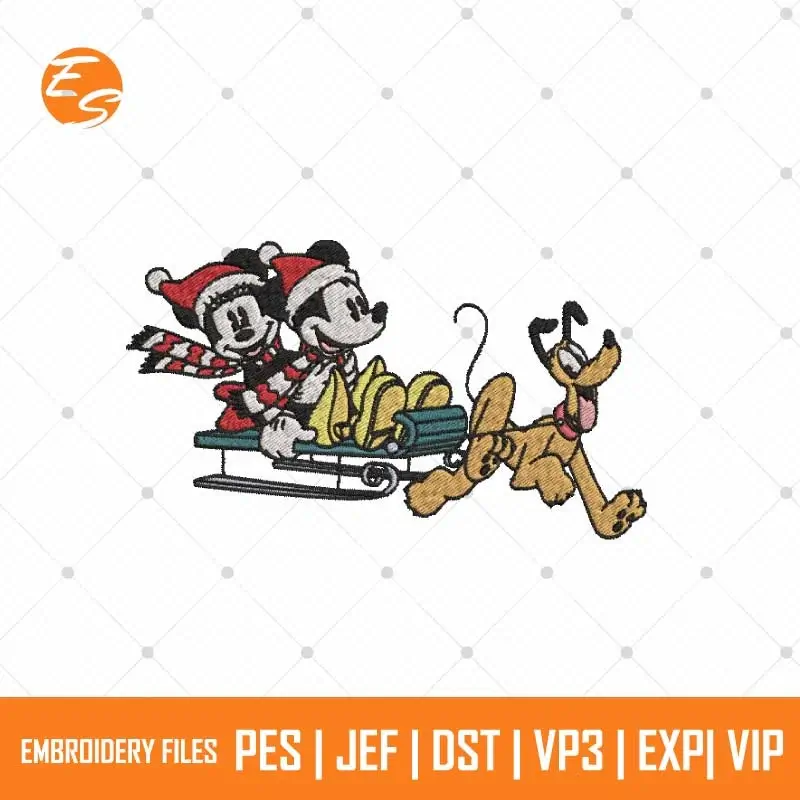 Mickey friends free embroidery design