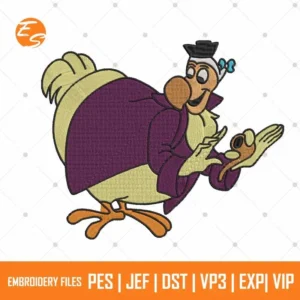 Dodo Alice free embroidery design