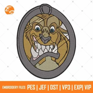 Enchanted Mirror free embroidery design