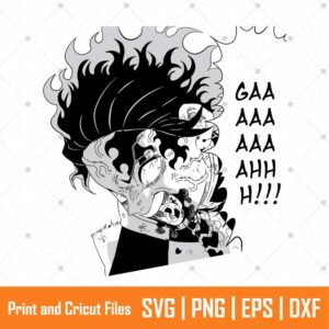 Kamando Tanjiro Anime SVG