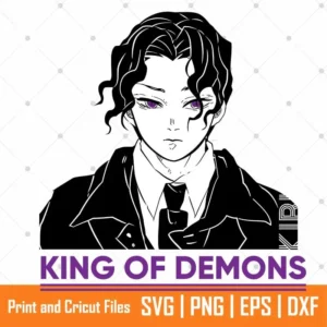 King of Demons Anime SVG