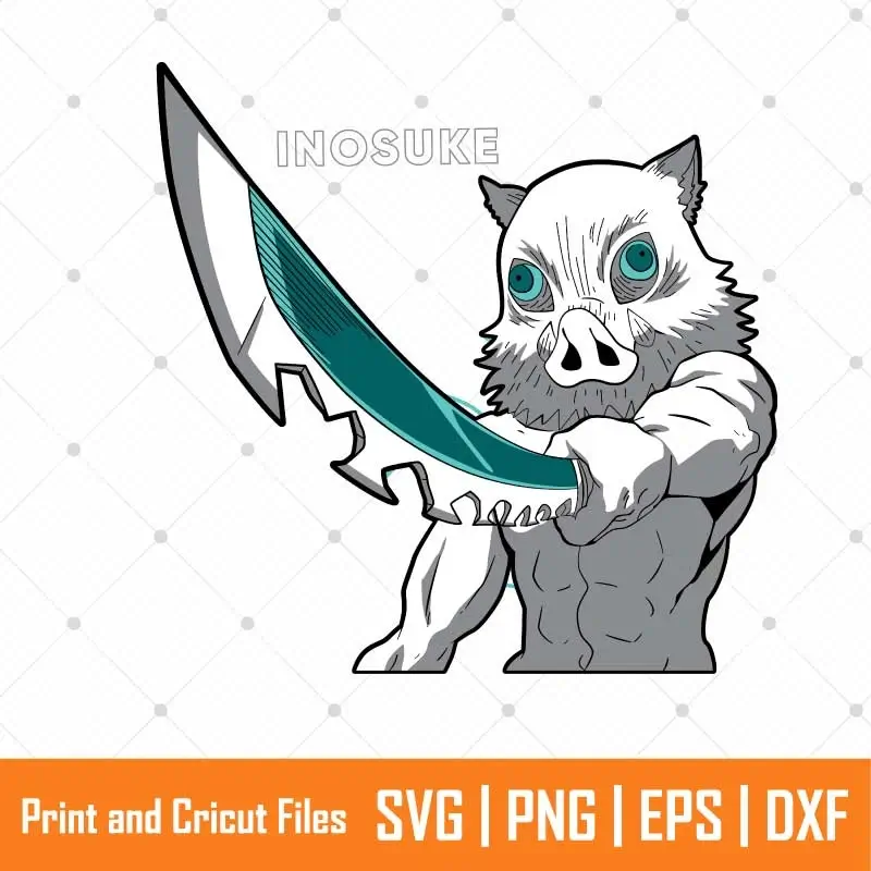Yaiba Inosuke Anime SVG