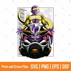 Dragon Ball Freezer Anime SVG
