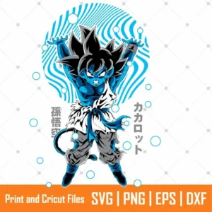 Genkidama Goku Anime SVG