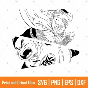 Gohan Piccolo Anime SVG
